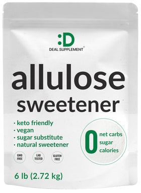Deal Supplement Allulose 6lb bulk pack for sugar replacement in baking
