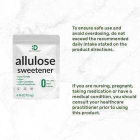 Deal Supplement Allulose stored in pantry with bulk 6-pound bag