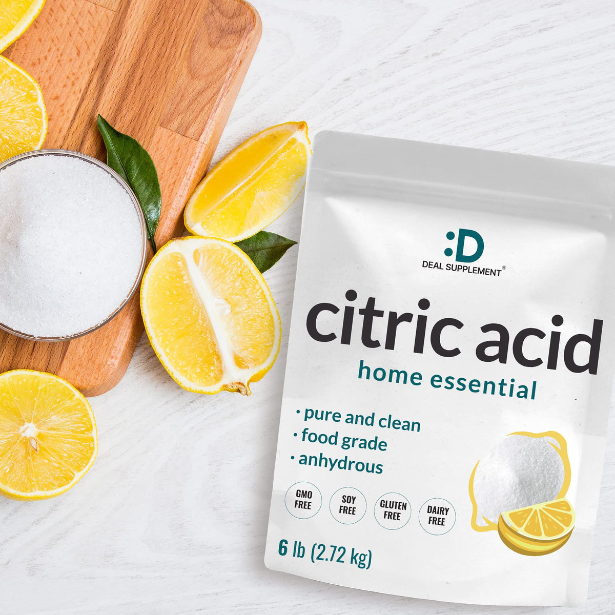DIY bath bombs and home projects with DEAL SUPPLEMENT citric acid