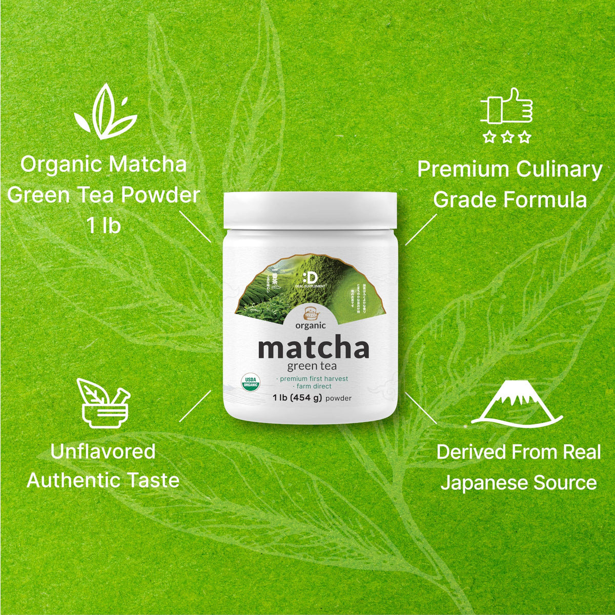 Deal Supplement Matcha Latte Idea – rich, creamy beverages with zero sugar option.