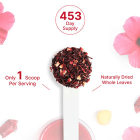 Non-GMO hibiscus flowers from DEAL SUPPLEMENT suitable for recipes and DIY cosmetics.