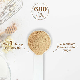 Non-GMO, lab-tested Deal Supplement ginger powder ensuring safe kitchen use