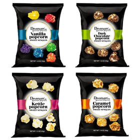 Deanan white cheddar bag, full-size, sharp cheese notes for savory snacking.