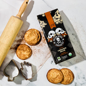 Death Wish Coffee ground coffee pack balanced for versatile brewing