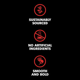 Death Wish Coffee Organic label highlights certified quality for strong cups