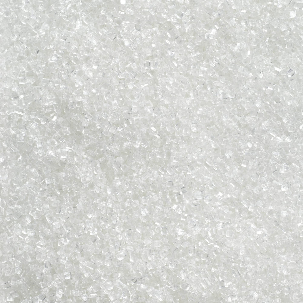 DecoPac Sanding Sugar bottle with white sprinkles for cake decoration and shine