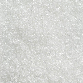 DecoPac Sanding Sugar bottle with white sprinkles for cake decoration and shine