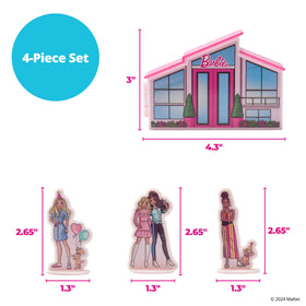 DecoPac Barbie and Friends Figures Doll Topper invites imaginative play on cake.