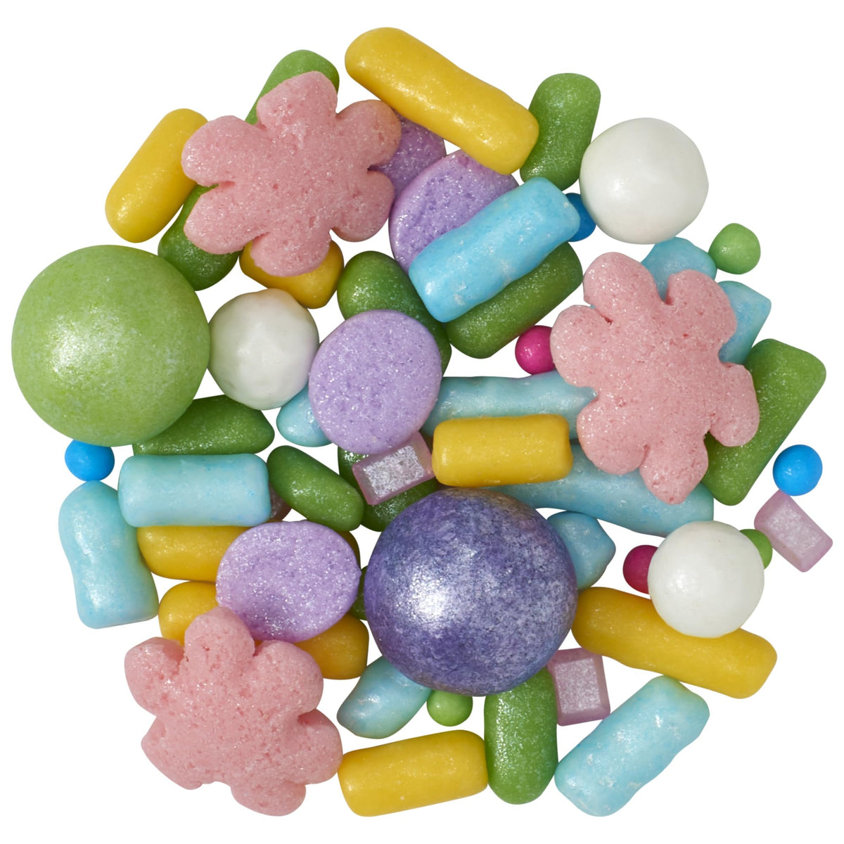 DecoPac Bloom flower shapes inspire springtime cake decor.