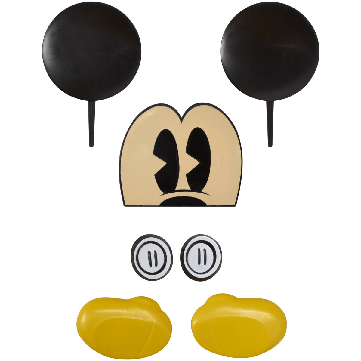 DecoSet Disney Mickey Mouse cake decorations: reusable plastic decorations save time.