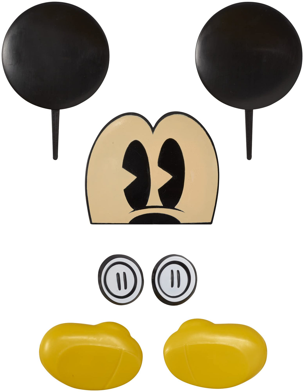 DecoSet Disney Mickey Mouse eyes: precise details for a cheerful cake decoration.