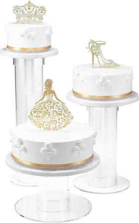 DecoPac toppers with strong plastic picks stay secure on cakes.