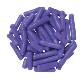 DecoPac Lavender Sprinkles close-up texture shows vibrant color for festive decor.