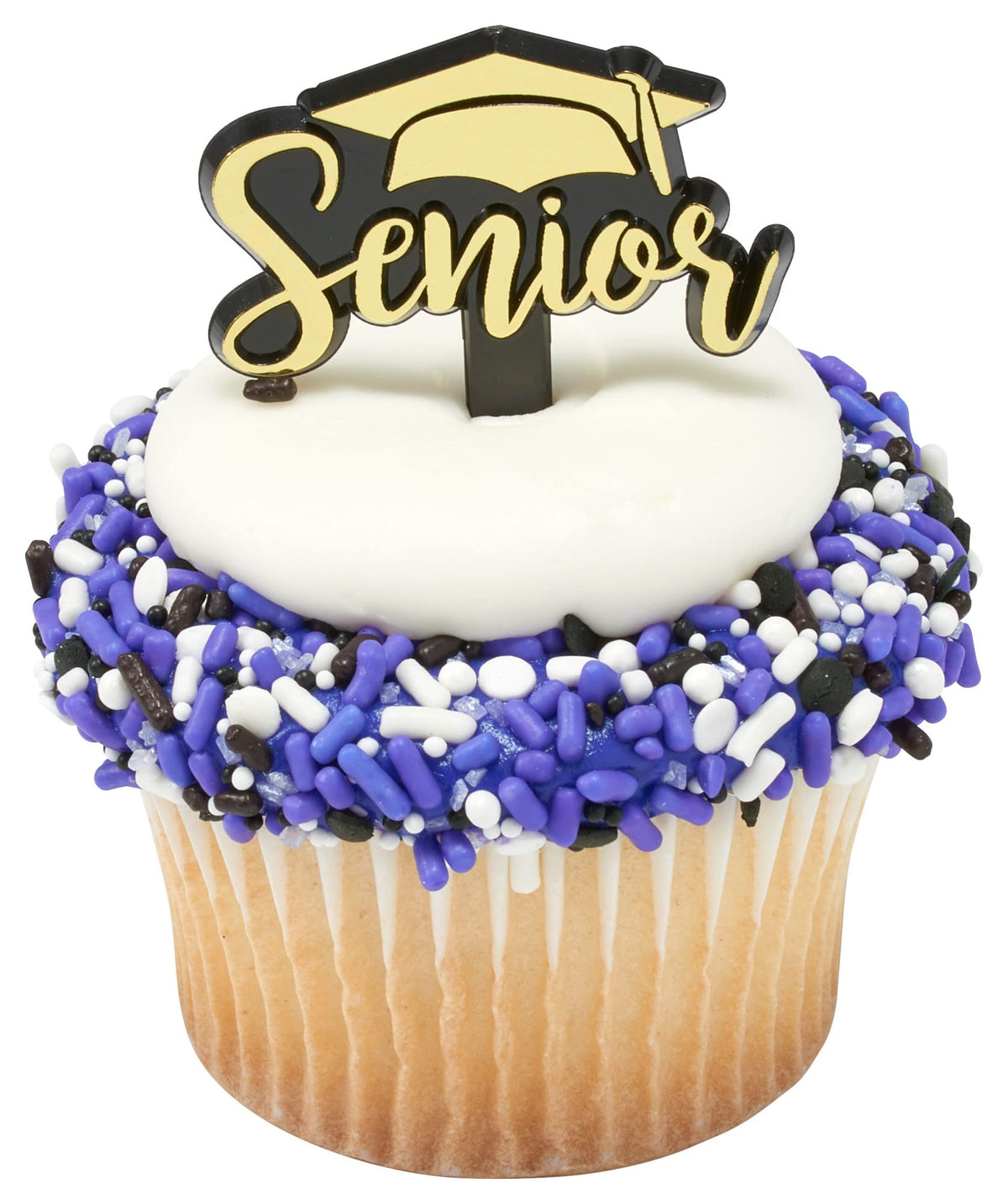 DecoPac Lavender Sprinkles on ice cream as topping for fun treats.