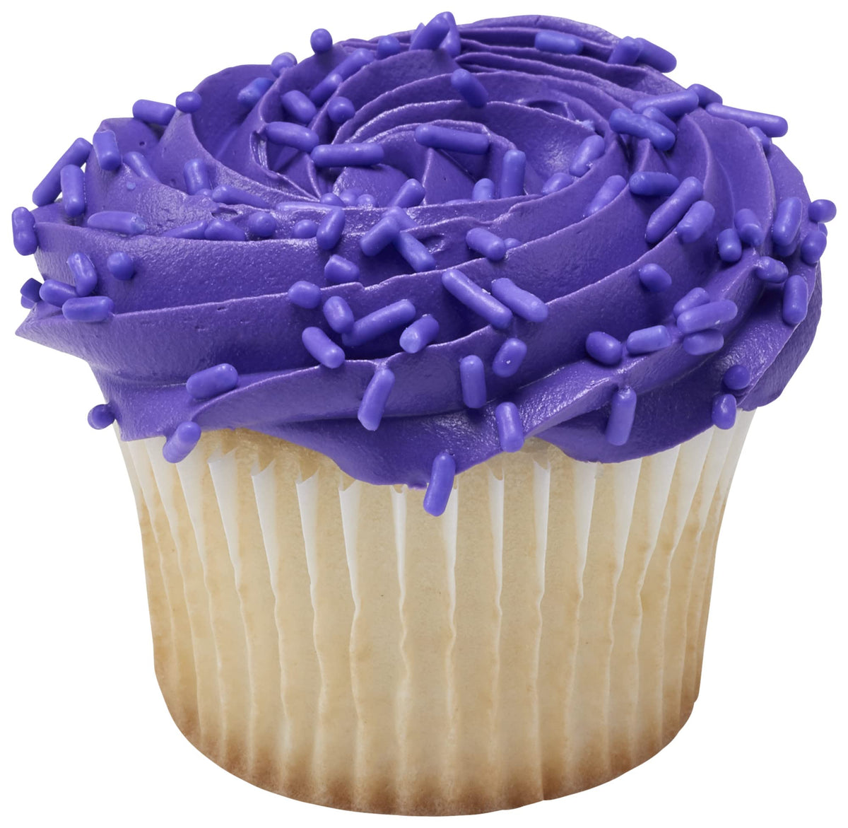 DecoPac Lavender Sprinkles top view highlighting jar capacity.