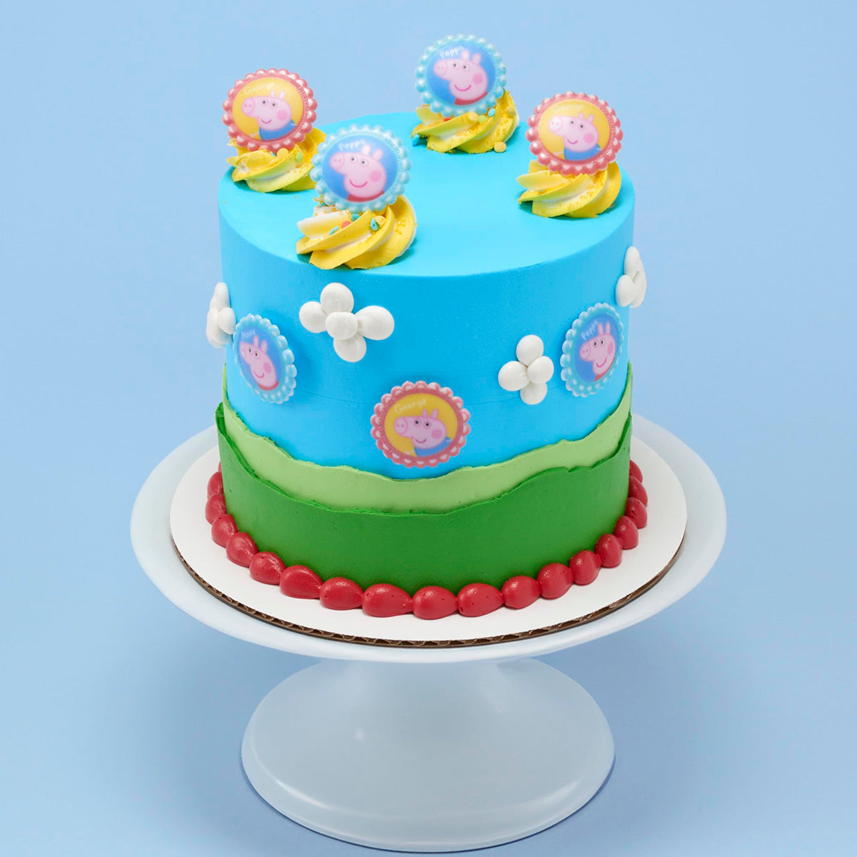 DecoPac cupcake toppers close-up showcases sturdy molded plastic quality