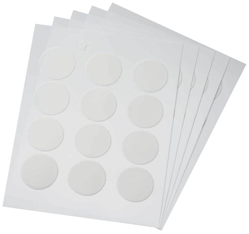 DecoPac PhotoCake 2in circles on buttercream showing crisp edible prints