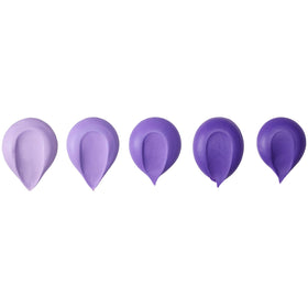DecoPac Purple Gel Color cap closeup highlighting precise dispensing for accurate coloring.