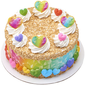 DecoPac Quins ice cream topping sparkles on scoops and sundaes.