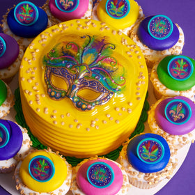 DecoPac Quins multicolor mix adds versatile color to sweets.