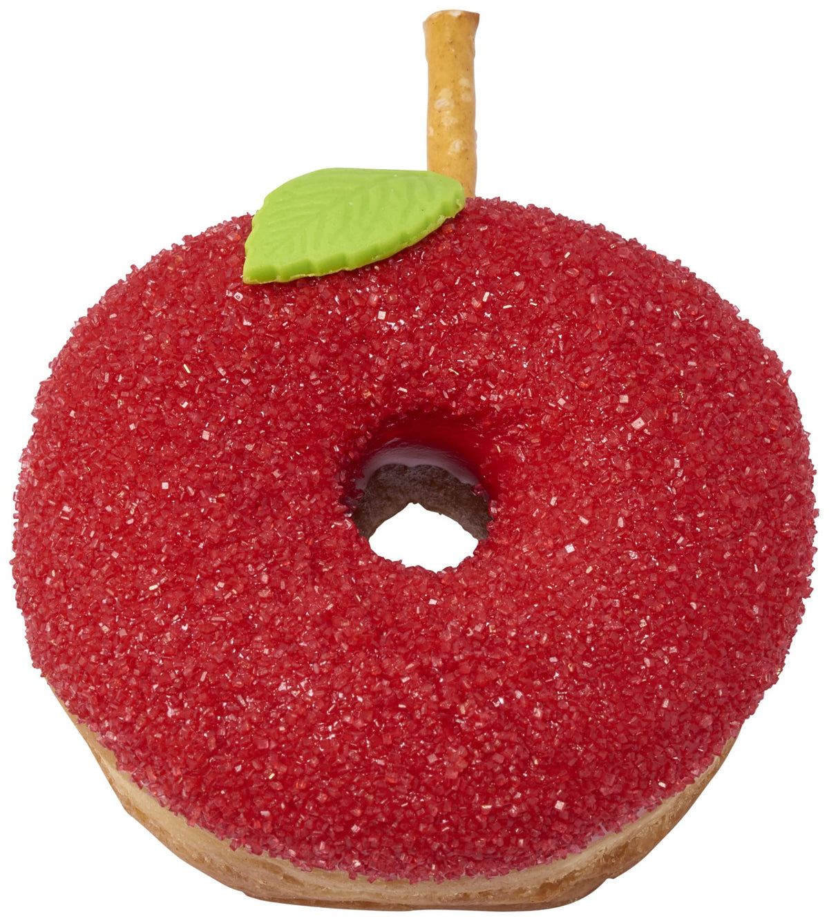 DecoPac red sanding sugar storage container for easy use