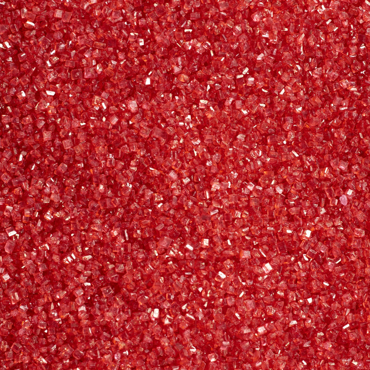DecoPac red sanding sugar jar top for festive cake decoration