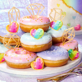 100% edible, safe for royal icing decor and toppings.