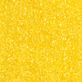 DecoPac sanding sugar yellow handheld container for easy decorating