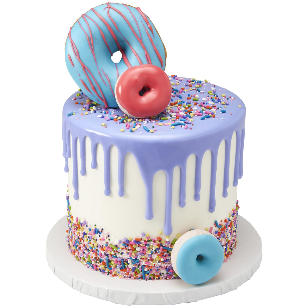 DecoPac Unicorn Fusion Mix on cake demonstrates vibrant color and texture possibilities