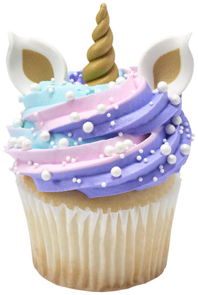 DecoPac sprinkles used by professionals for reliable color and texture.