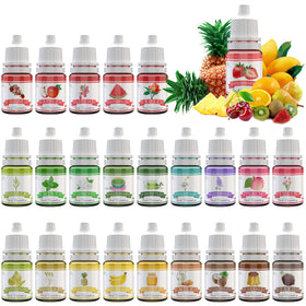 DecorRom flavor oil 24-pack bottles for DIY baking and drinks