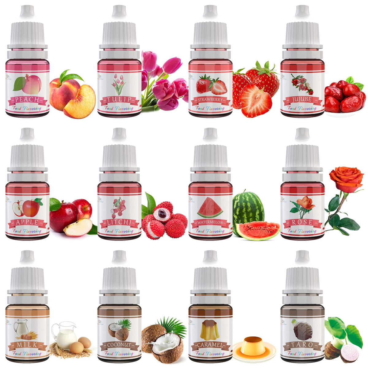 DecorRom concentrated flavor oil drops for precise scenting
