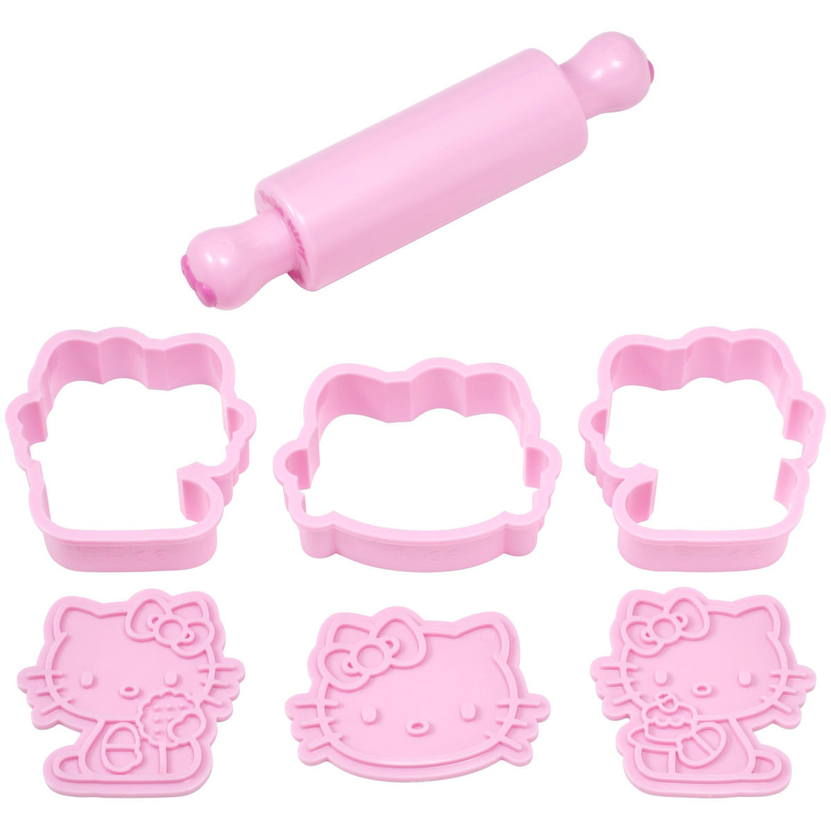 DecoSet Hello Kitty fondant embossing for delicate textures.