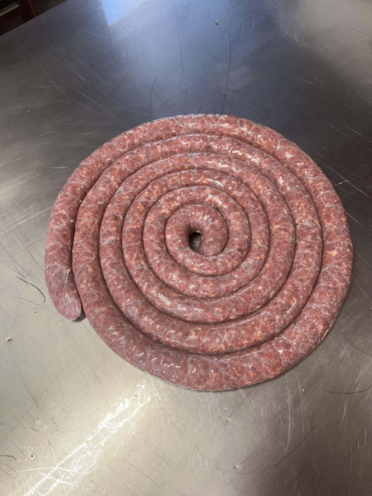 Deep Lake Butcher's Blend ground-meat-mixing shows even distribution for versatile prep
