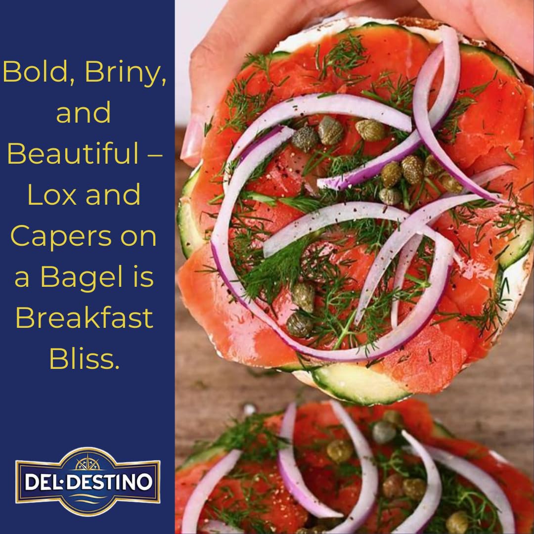Del Destino Capers Non-Pareil in brine brighten sauces