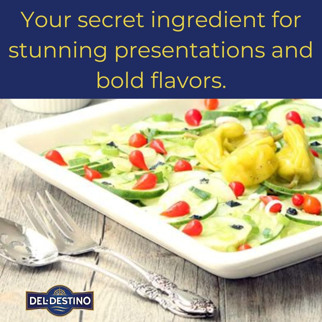 Del Destino mini peppers baked goods for subtle sweetness and charm