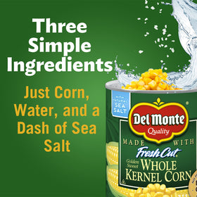 Corn mixed into salsa and bean dip for a crowd-pleasing snack idea.