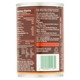 Six-pack of Del Monte Original Sloppy Joe 15 oz cans ready for stocking