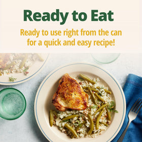 Del Monte green beans smoky and spicy, enhances weeknight dinners with heat and depth.