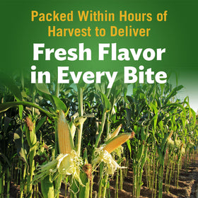 Del Monte corn poured into a bowl, ready to elevate a quick weeknight side.