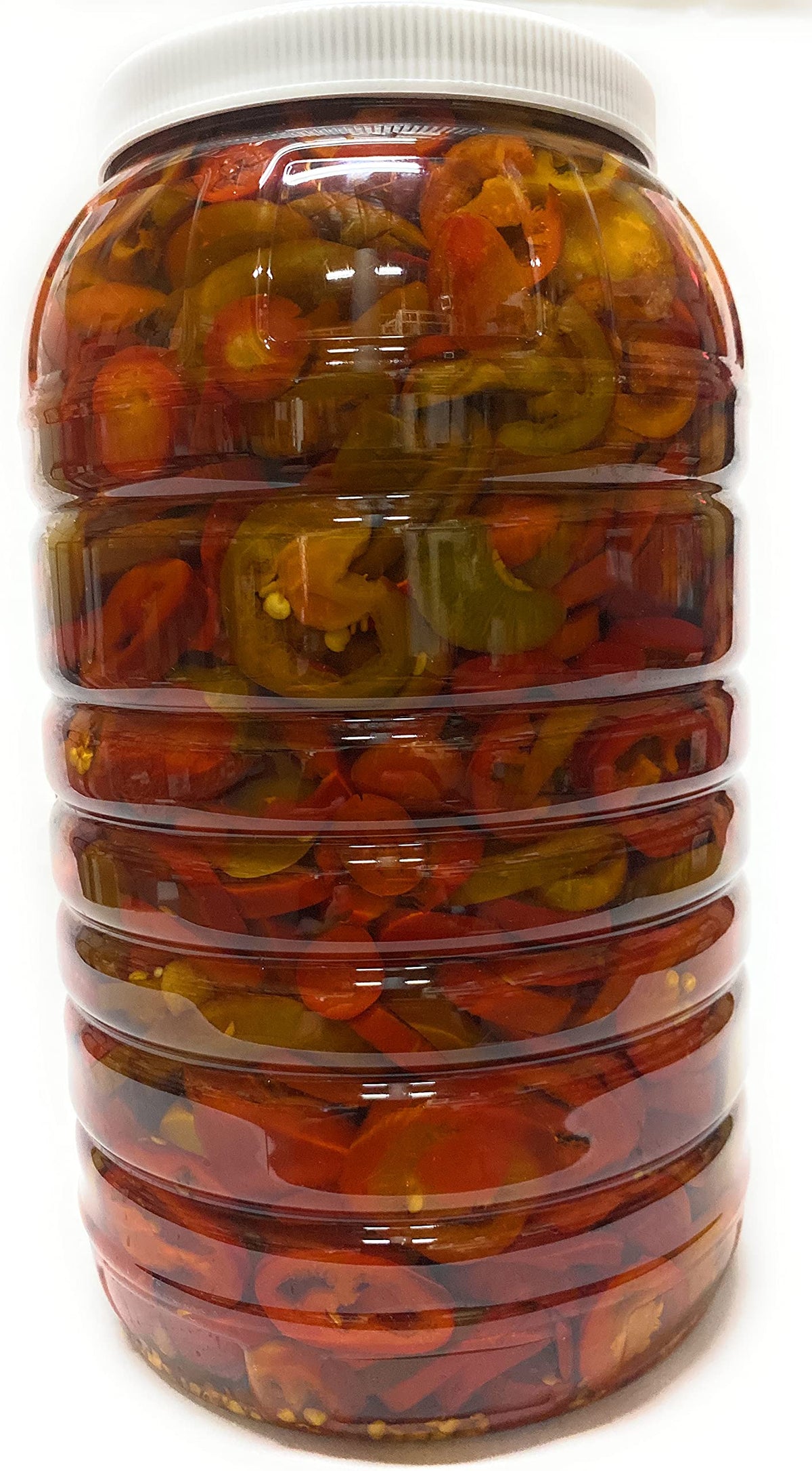 Del Sol Sliced Cherry Peppers on an antipasto plate for flavor and visual appeal