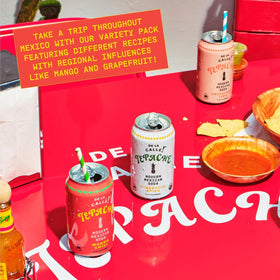 De La Calle Tepache glass-fizz highlights a sparkling, refreshing beverage