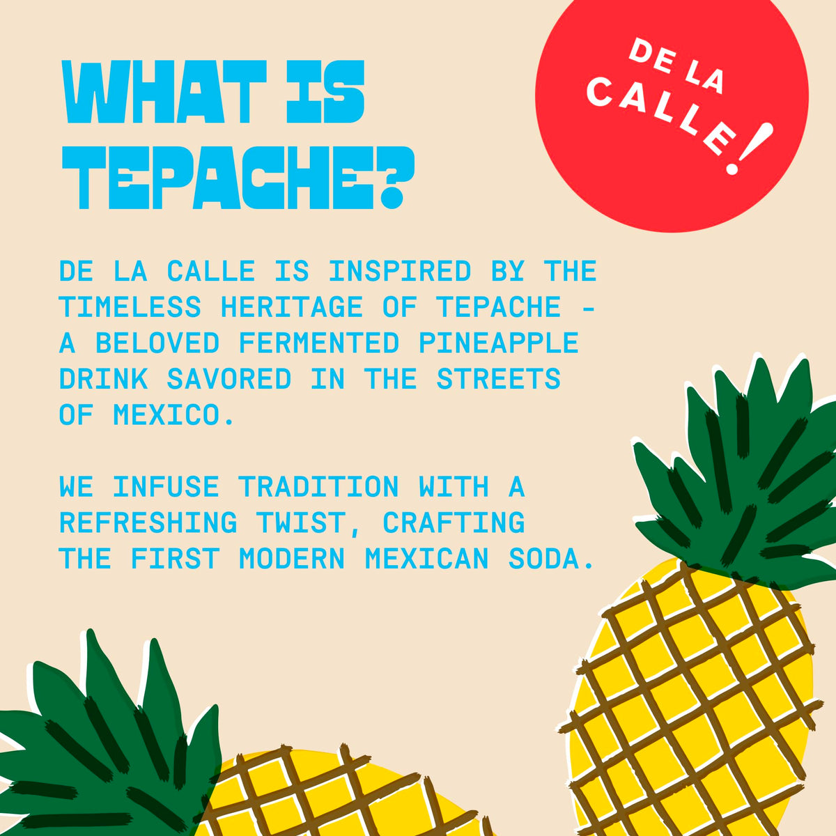 Delacalle Tepache refreshing-sip invites a zesty, non-alcoholic enjoy.