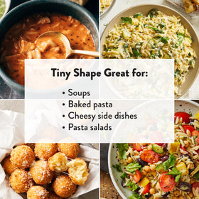 DeLallo orzo in baked cheesy dishes delivers satisfying al dente texture.