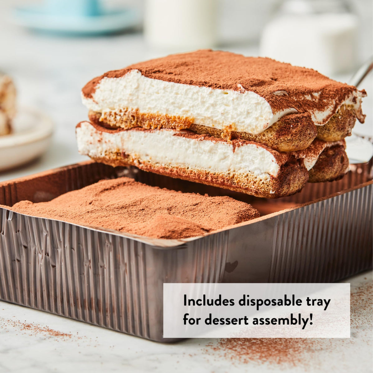 DeLallo cocoa powder adds a rich finish with every dusting