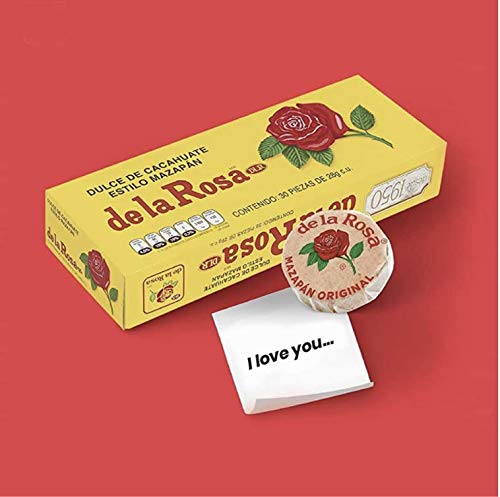 De La Rosa mazapan peanuts selected highlight premium ingredients and flavor.
