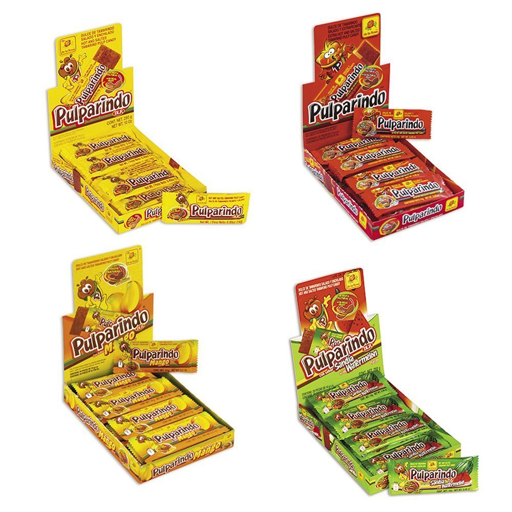 De la Rosa Pulparindo Extra Hot flavor pack for a spicy-sweet bite