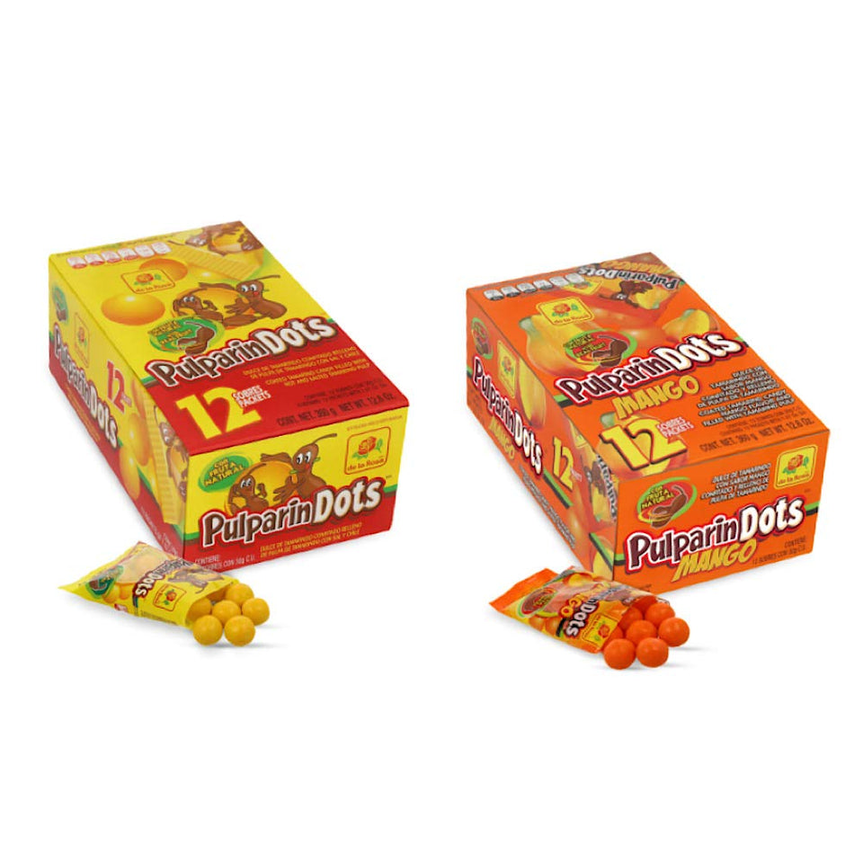 De La Rosa Pulparindots Original and Mango bundle for sharing and snacking.