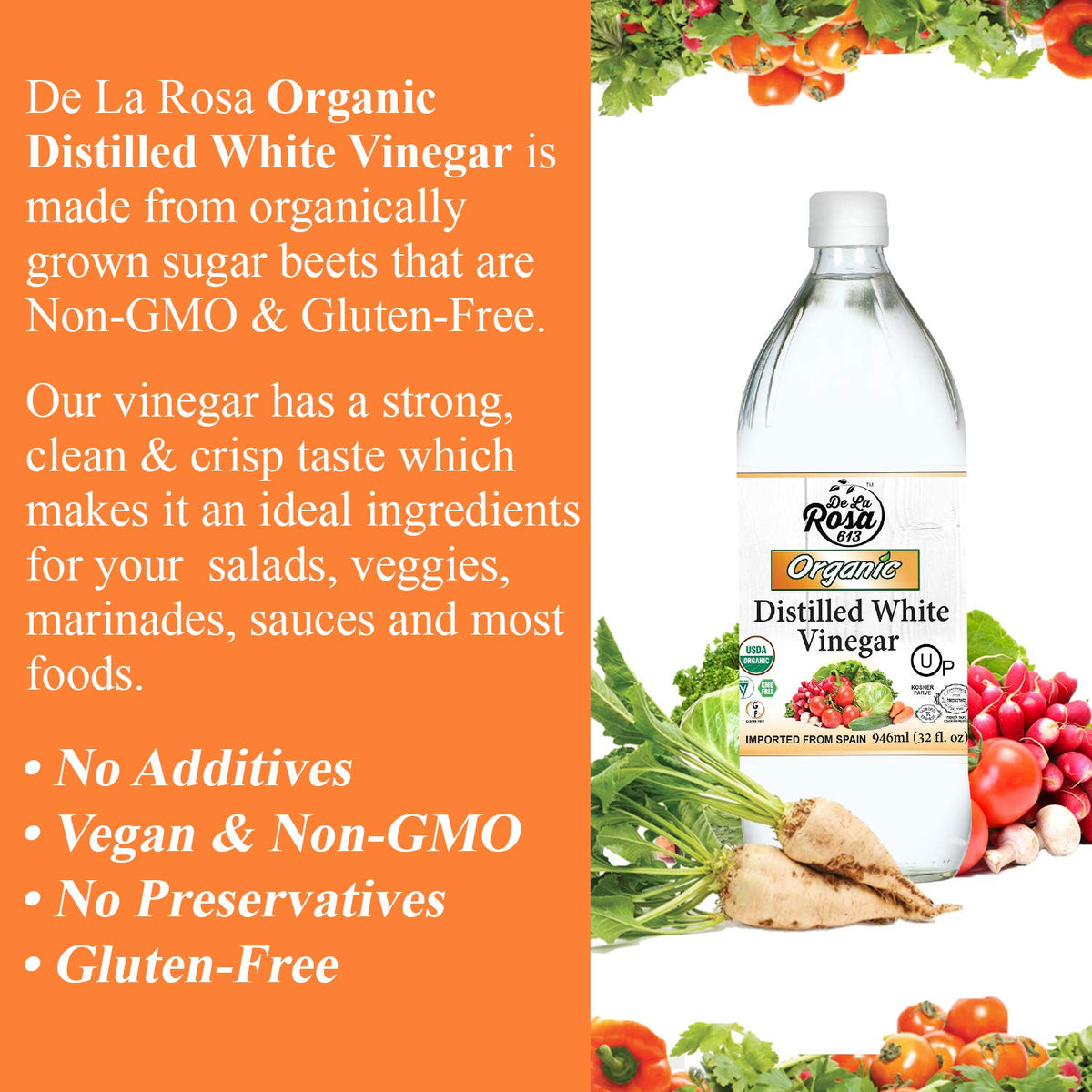 Versatile kitchen idea: marinade with De La Rosa 613 vinegar.