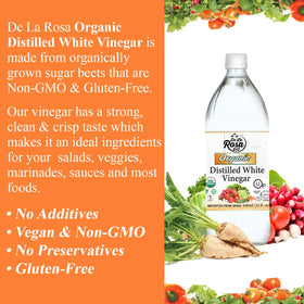 Versatile kitchen idea: marinade with De La Rosa 613 vinegar.